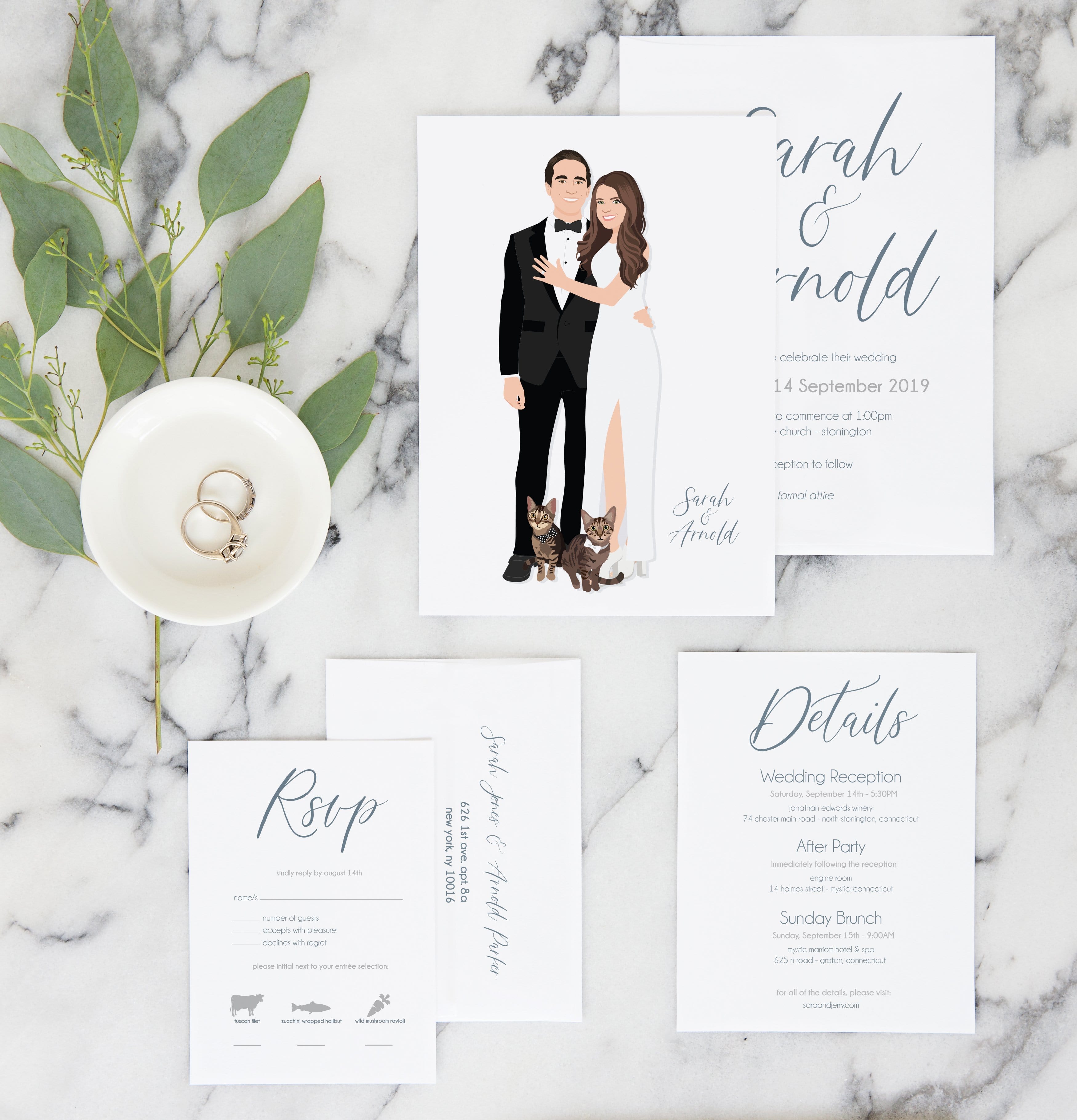 wedding stationery suite