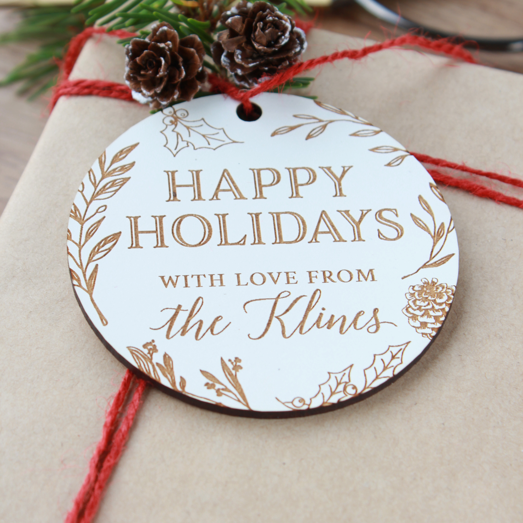 Personalized Holiday Gift Tags Pomp & Revel