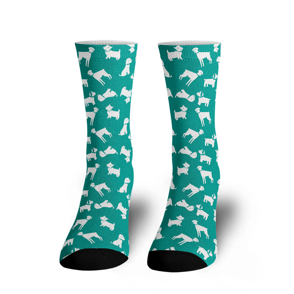 Blue Dogs Socks– 24 Style