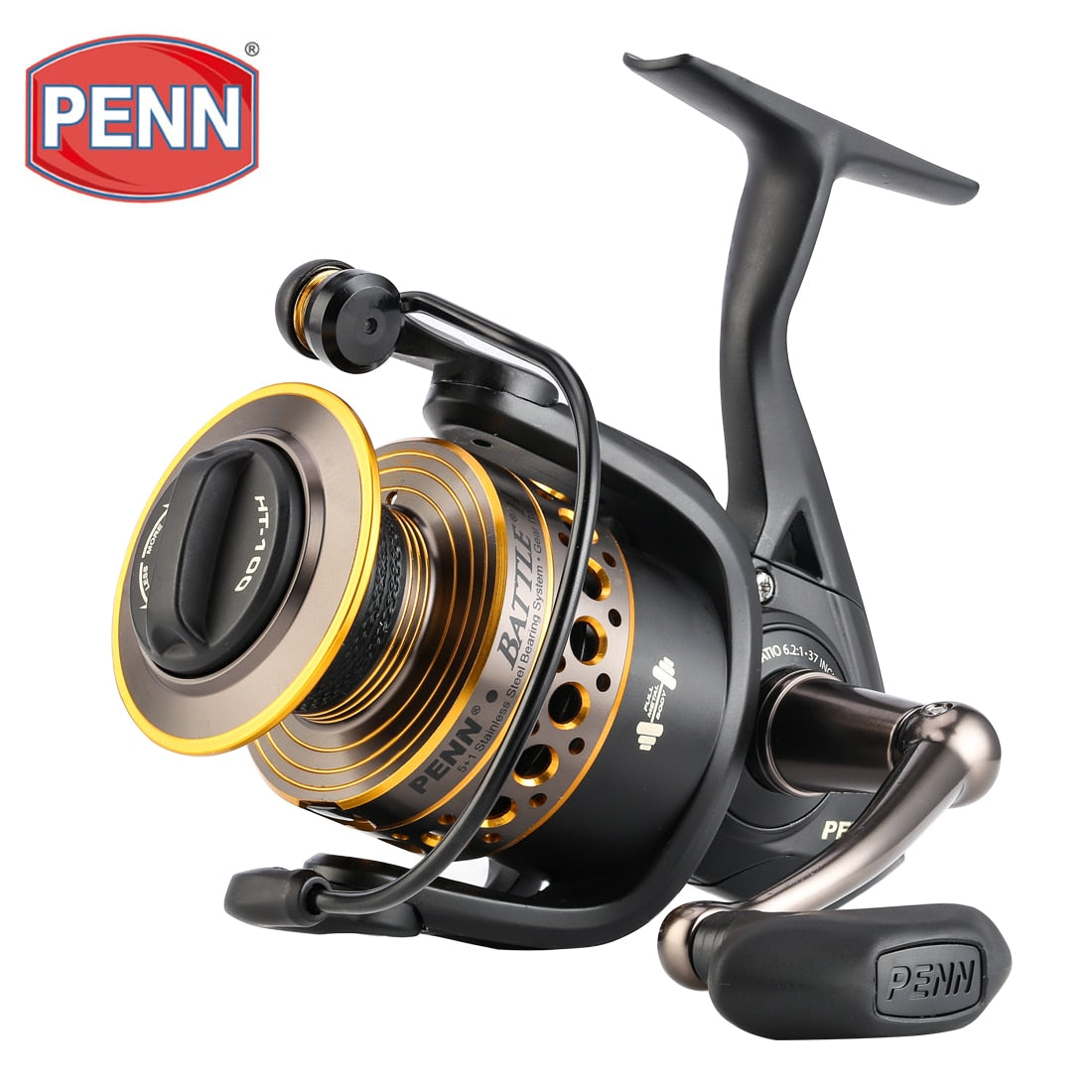 PENN 1292938 Squall Lever Drag 2-Speed Trolling Fishing Reel, 890