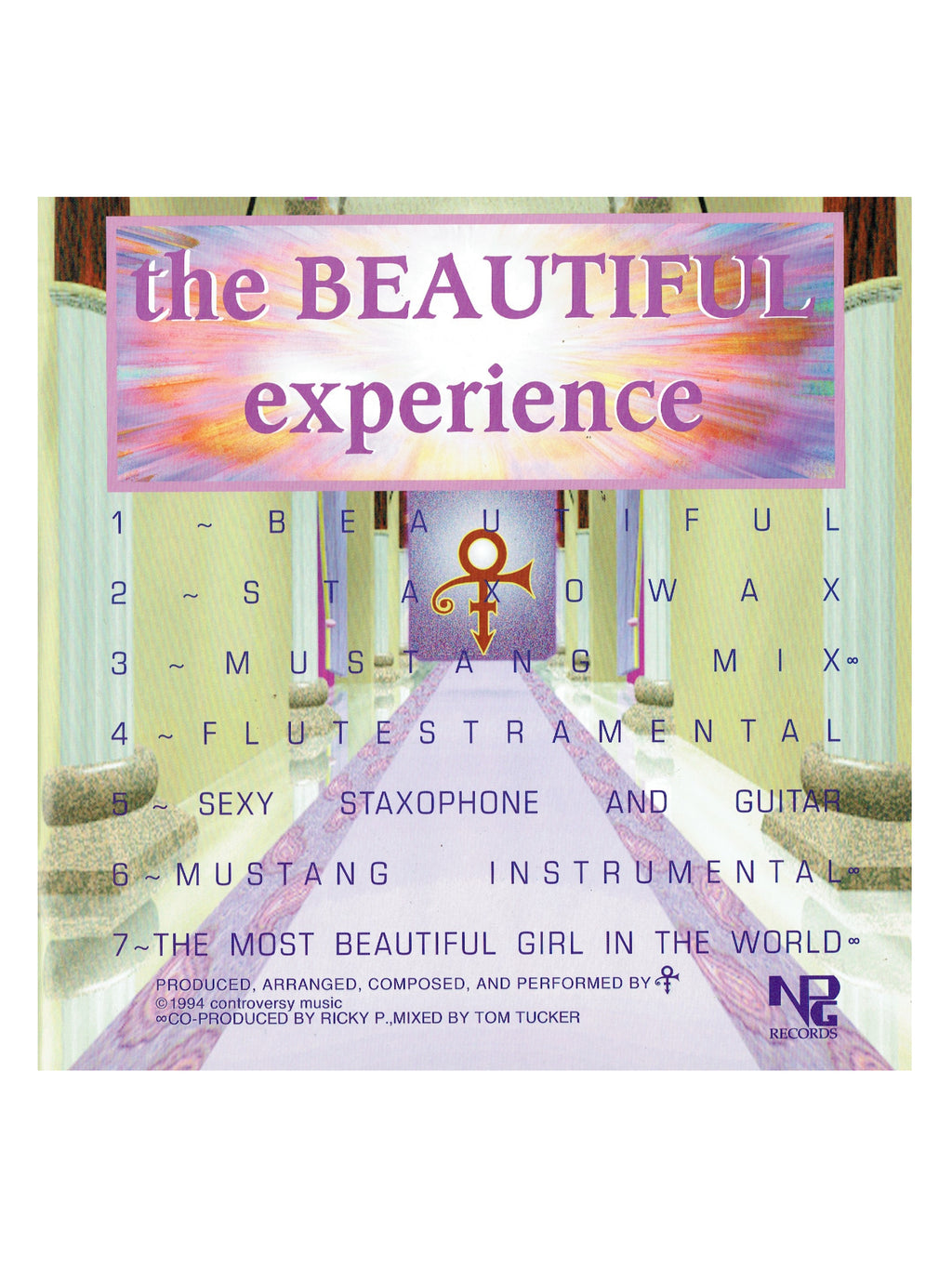 無料配達 Prince「The Beautiful Experience」カセットテープ