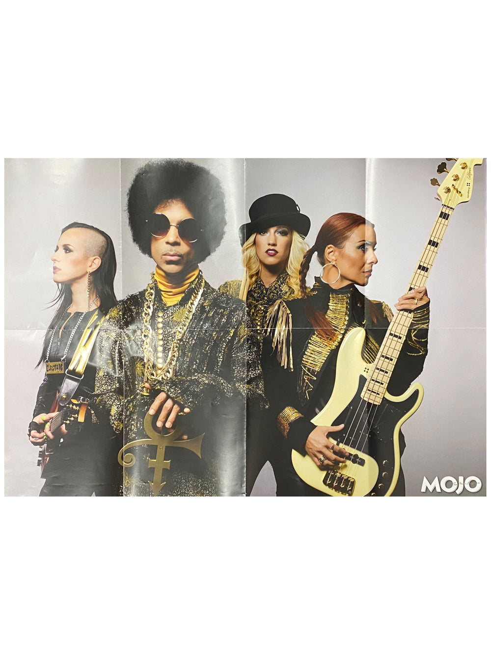 Prince 3RDEYEGIRL MOJO Magazine April 2014 Cover And 16 Page Article AND POSTER