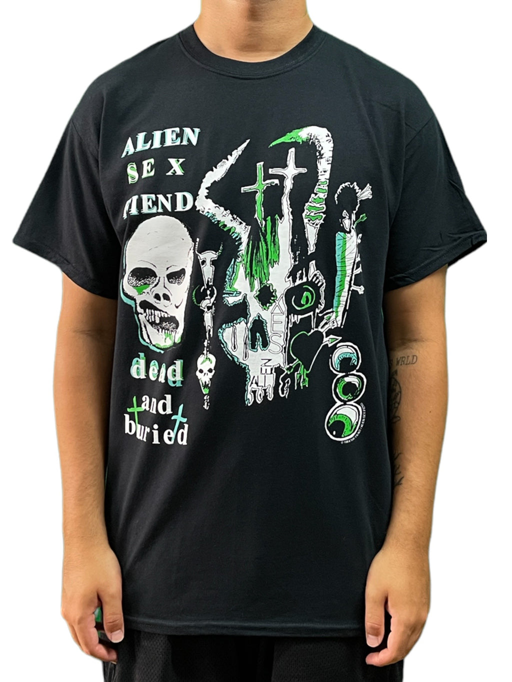 Alien Sex Fiend Dead & Buried Unisex Official T Shirt Brand New Variou ...