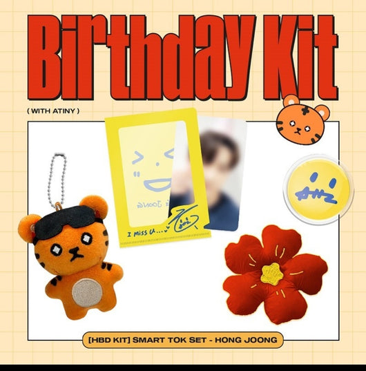 ATEEZ HONG JOONG - HBD KIT SMART TOK SET OFFICIAL MD 