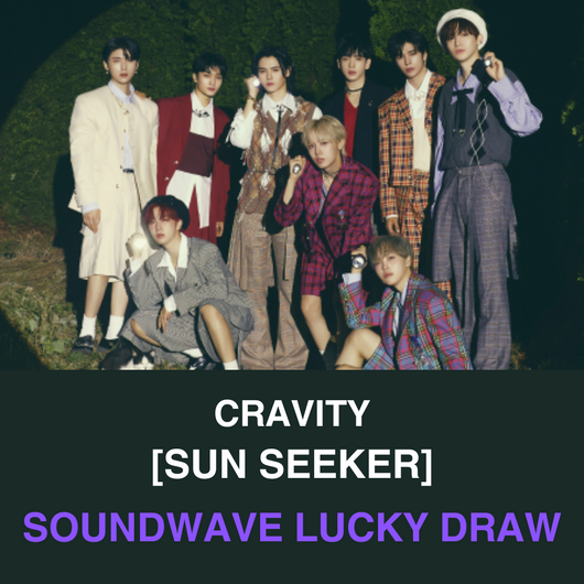 CRAVITY 6TH MINI ALBUM - SUN SEEKER (SOUNDWAVE LUCKY DRAW