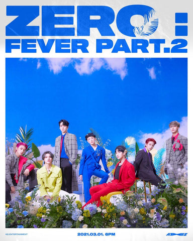 ATEEZ - 6th Mini Album [ZERO : FEVER Part.2] Official Poster Z
