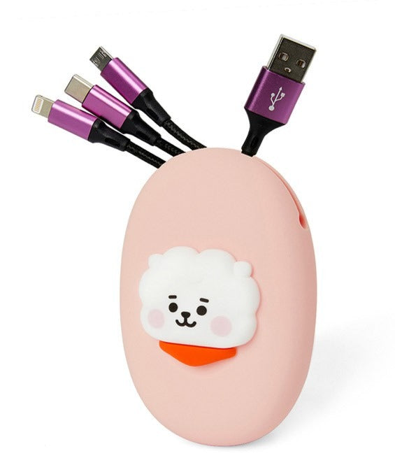Official BTS x BT21 Baby Multi Cable Pouch Set – Kpop Omo