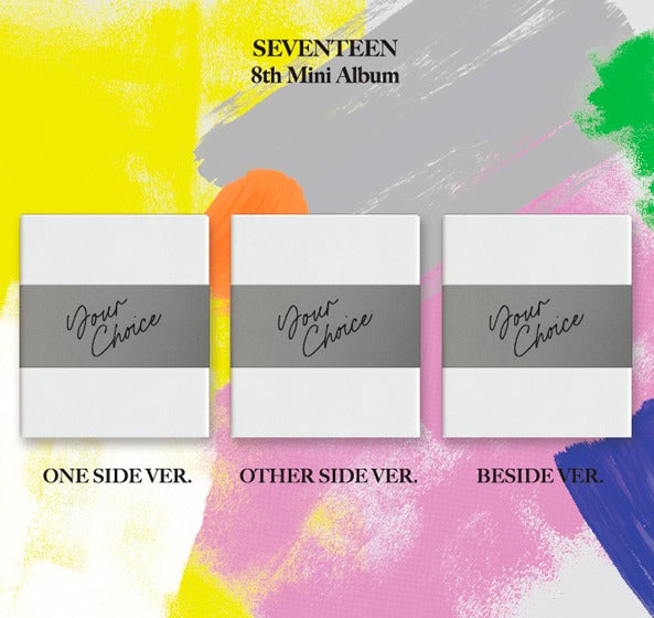 Seventeen 8th Mini Album Your Choice Kpop Omo