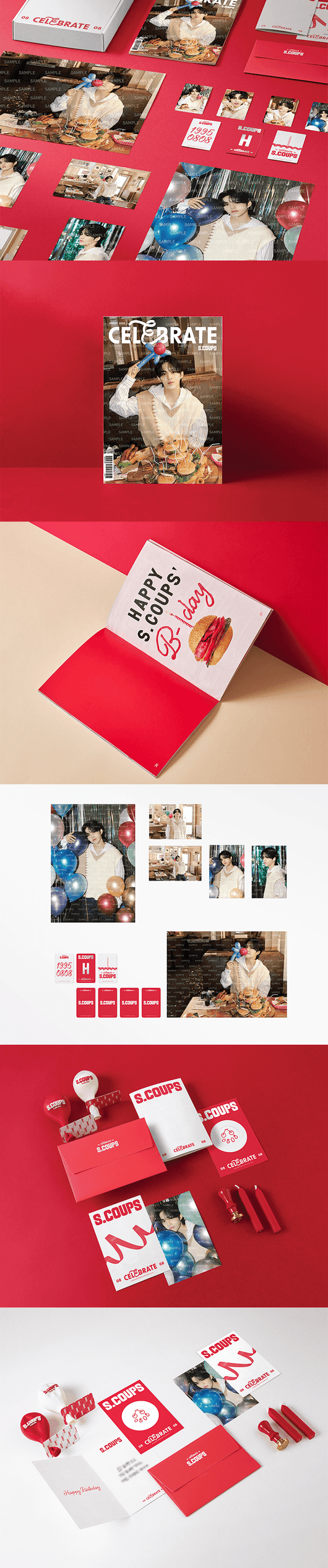 SEVENTEEN BIRTHDAY BOX VER.3 - HAPPY S.COUPS DAY – Kpop Omo