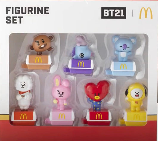 BTS x BT21 Limited Edition McDonald's Collector Figurine – Kpop Omo