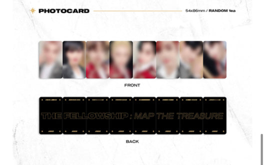 Official ATEEZ The Fellowship Map The Treasure Seoul DVD 