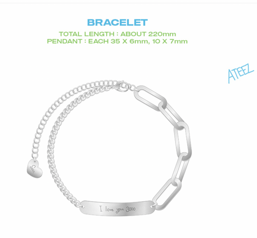 ATEEZ [OUR STORY] HBD BRACELET – SAN – Kpop Omo