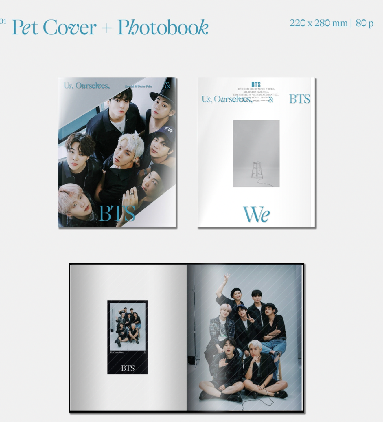 Bts Us Ourselves And Bts We Special 8 Photo Folio Kpop Omo