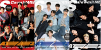 Zipper 2023 SPRING with ATEEZ Poster Fashion Japan Magazine