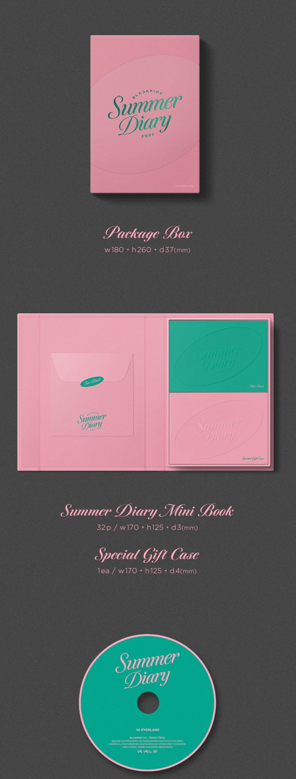 BLACKPINK Official 2021 Summer Diary – Kpop Omo