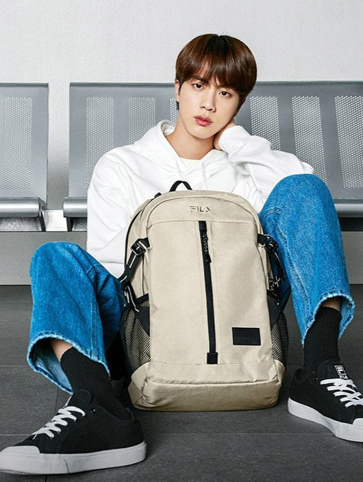 K-Star [FILA x BTS] BTS Official Dynamite Collection Jin Sweater (+ Keyring and Photocard) 100