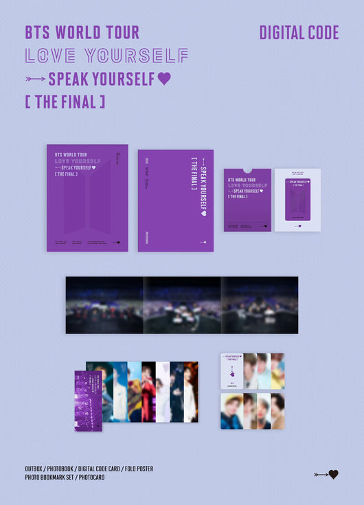 BTS World Tour: 'Love Yourself' : Speak Yourself The Final DVD/Blu 