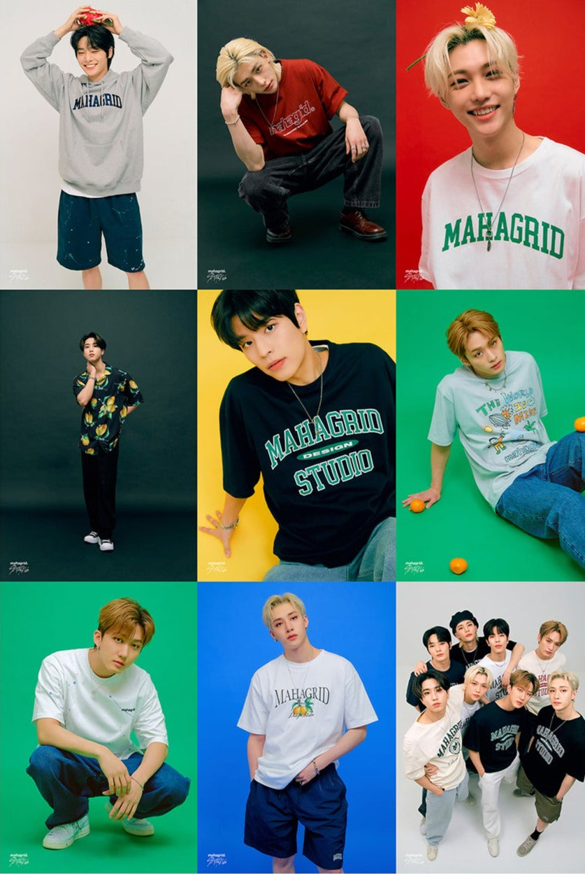 3年保証 即日出荷 【新品】MAHAGRID × StrayKids コラボTシャツ | www