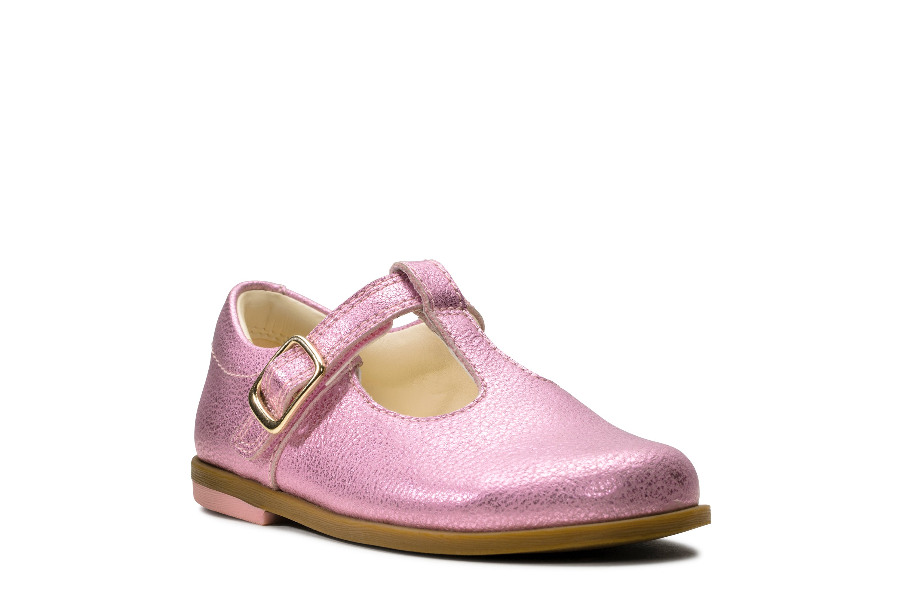 clarks drew shine pink