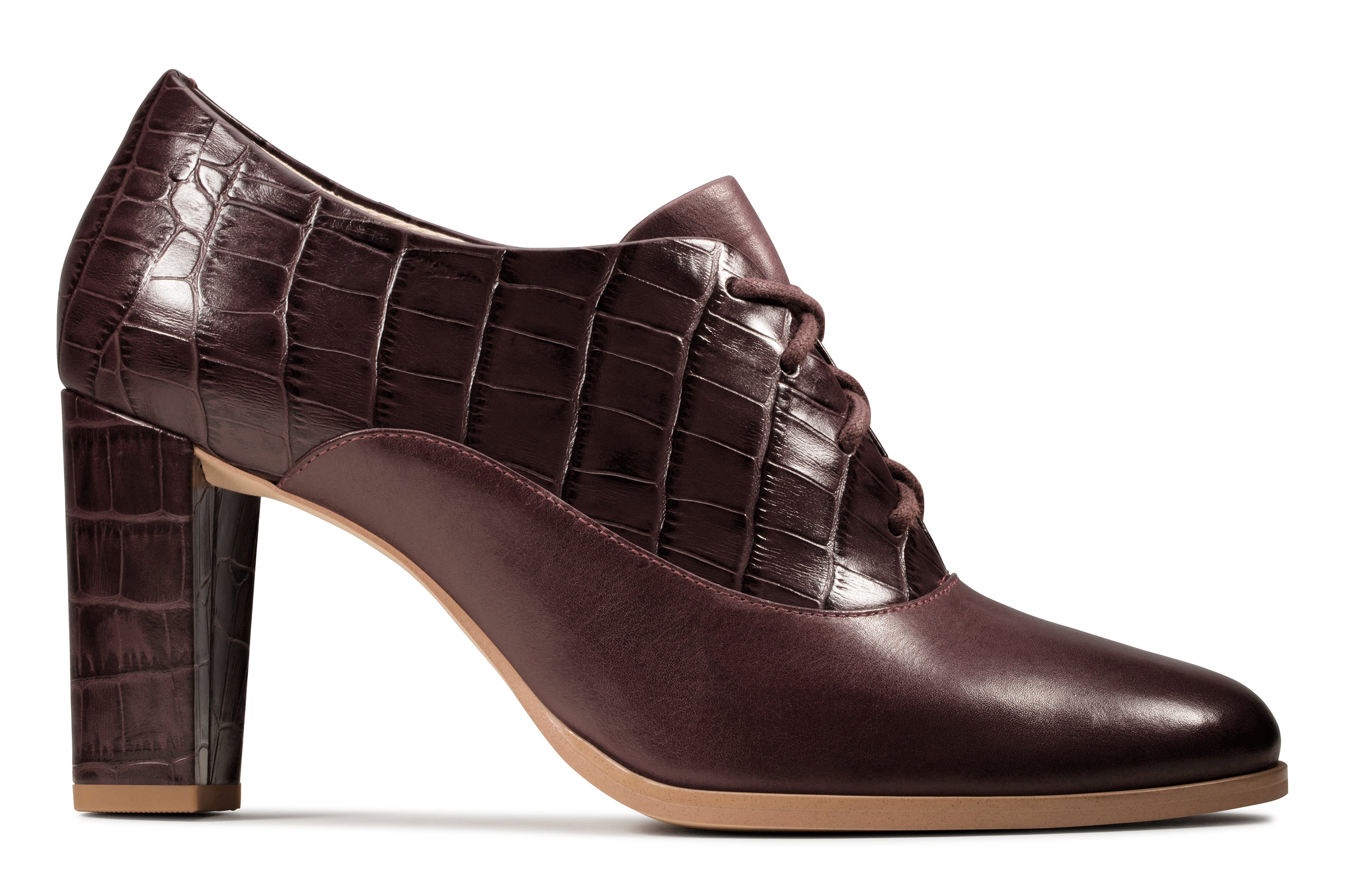 Clarks Kaylin Ida Burgundy Combi 