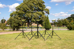 Portable Floodlights - perfect for outdoor training in the darker evenings