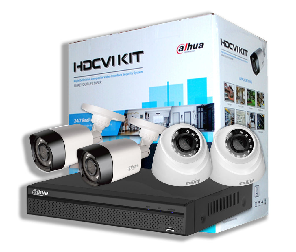 Dahua 4Ch 2MP HDCVI 1080p Combo Kit (1x 