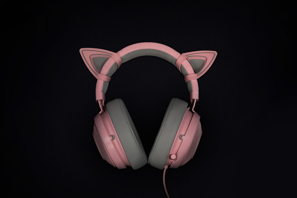 RaZER Kraken Kitty Ears Quartz Pink RC21-01140300-W3M1 – DynaQuest PC