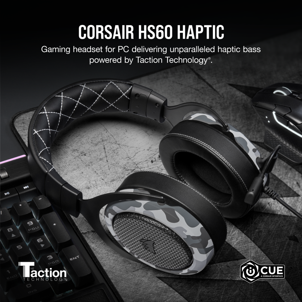 Corsair HS60 Haptic Stereo Gaming Headset CA-9011225-AP – DynaQuest PC