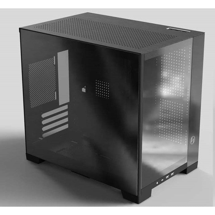 Lian Li O11 Dynamic Mini Dual Chamber Itx Case Black White Snow Dynaquest Pc