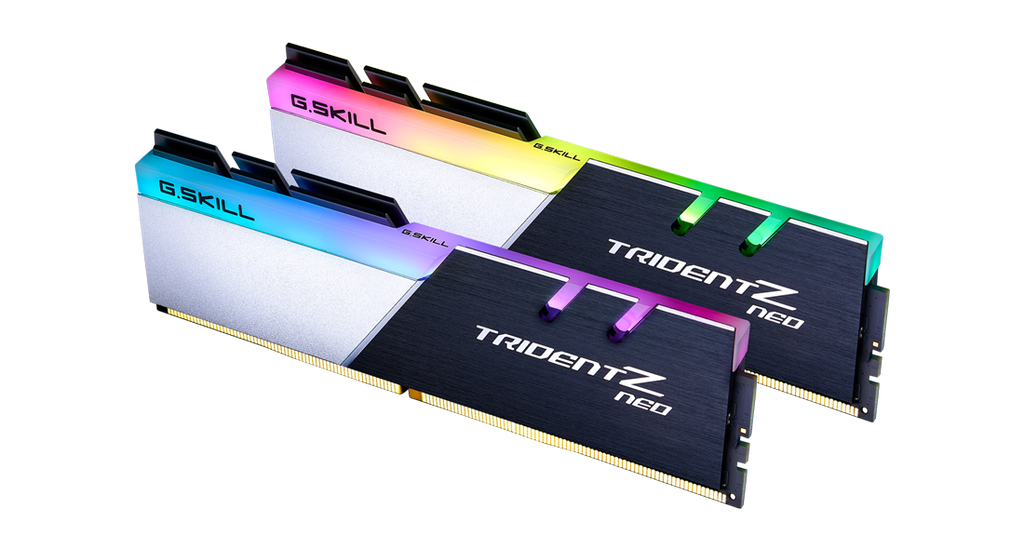 GSkill Trident Z Neo RGB 32GB Dual 3600 CL18 F4-3600C18D-32GTZN Deskto ...