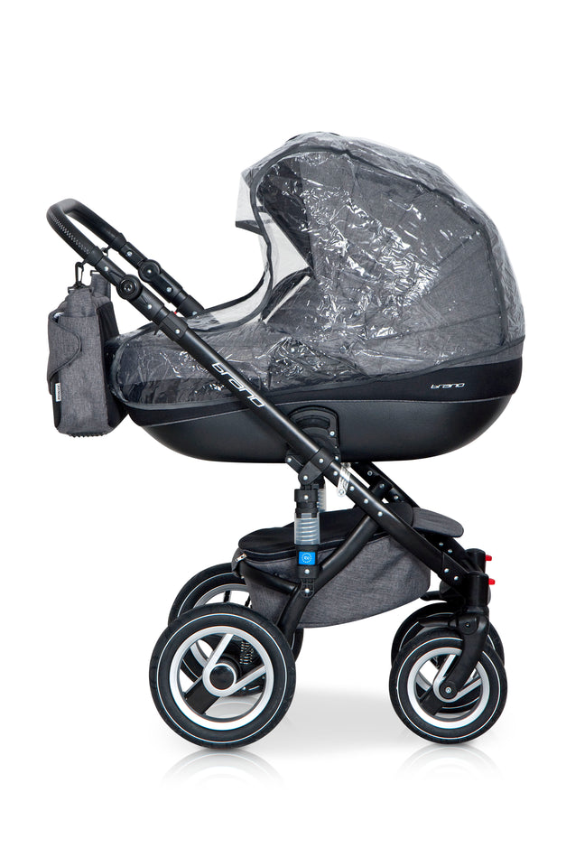 pram with carrycot and carseat