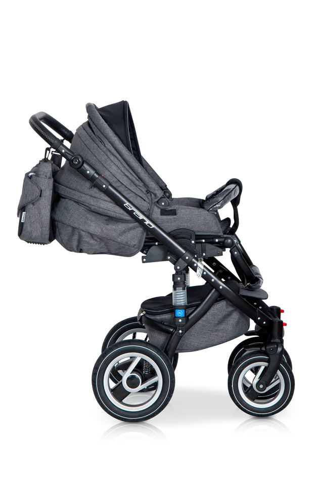 pram with carrycot and carseat