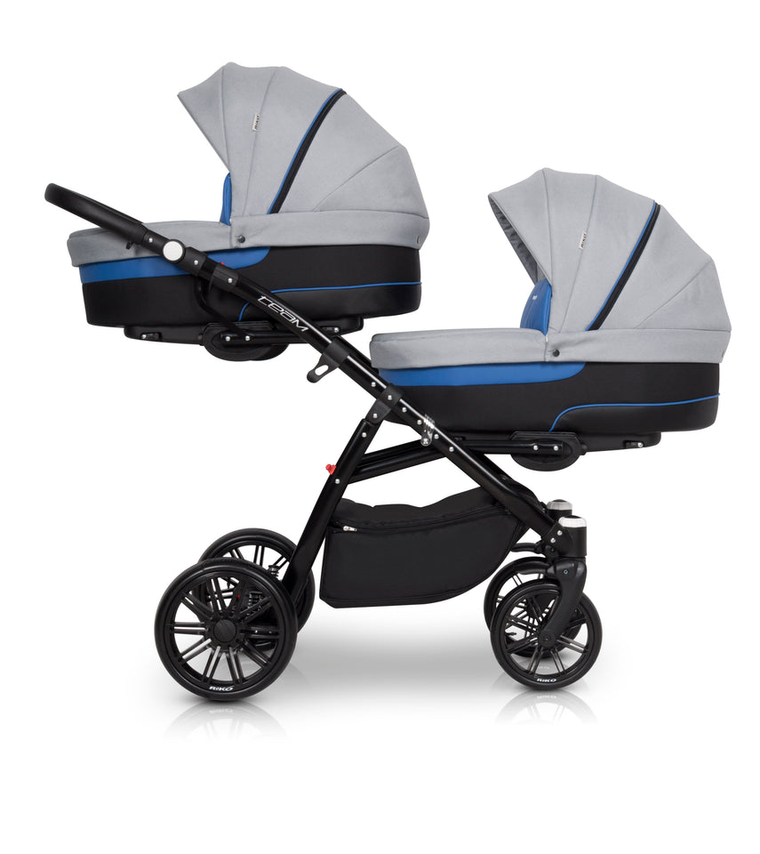 twin pram with carrycot