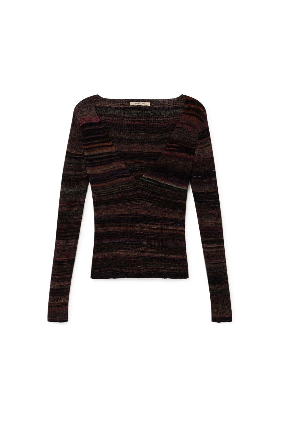 Concordia Ribbed Knit Long Sleeved Sweater - Black