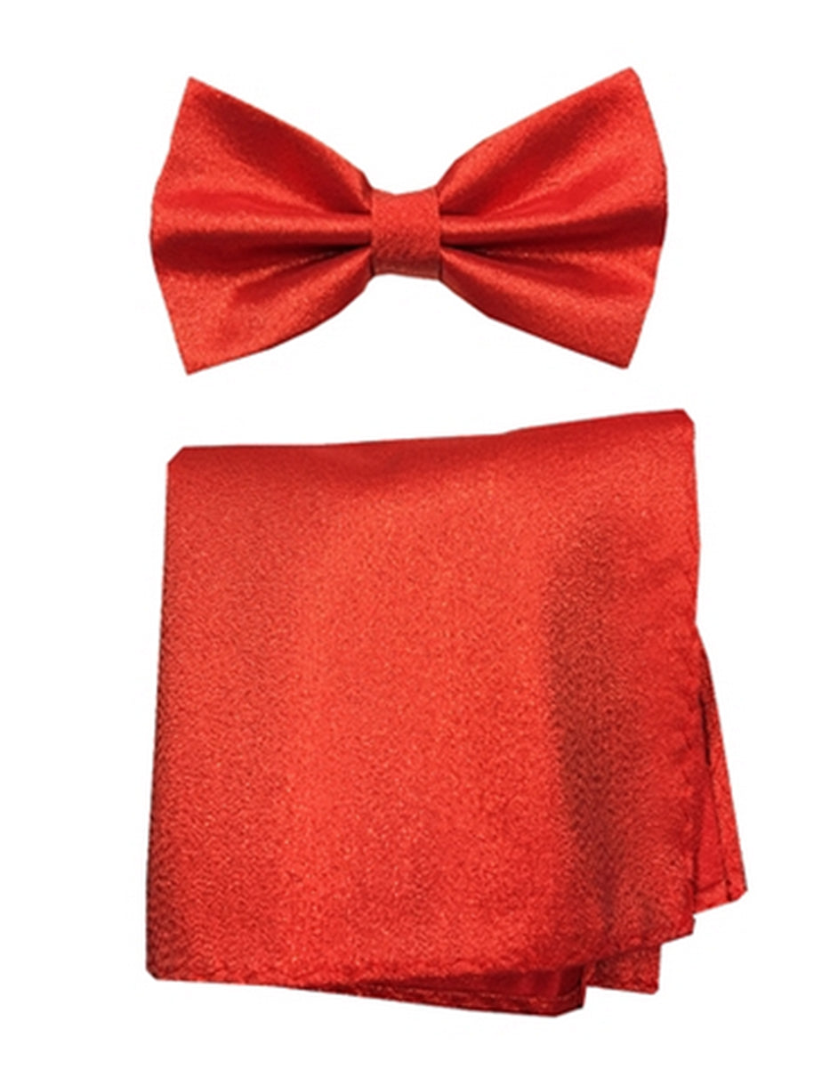 Red Bow Tie Set