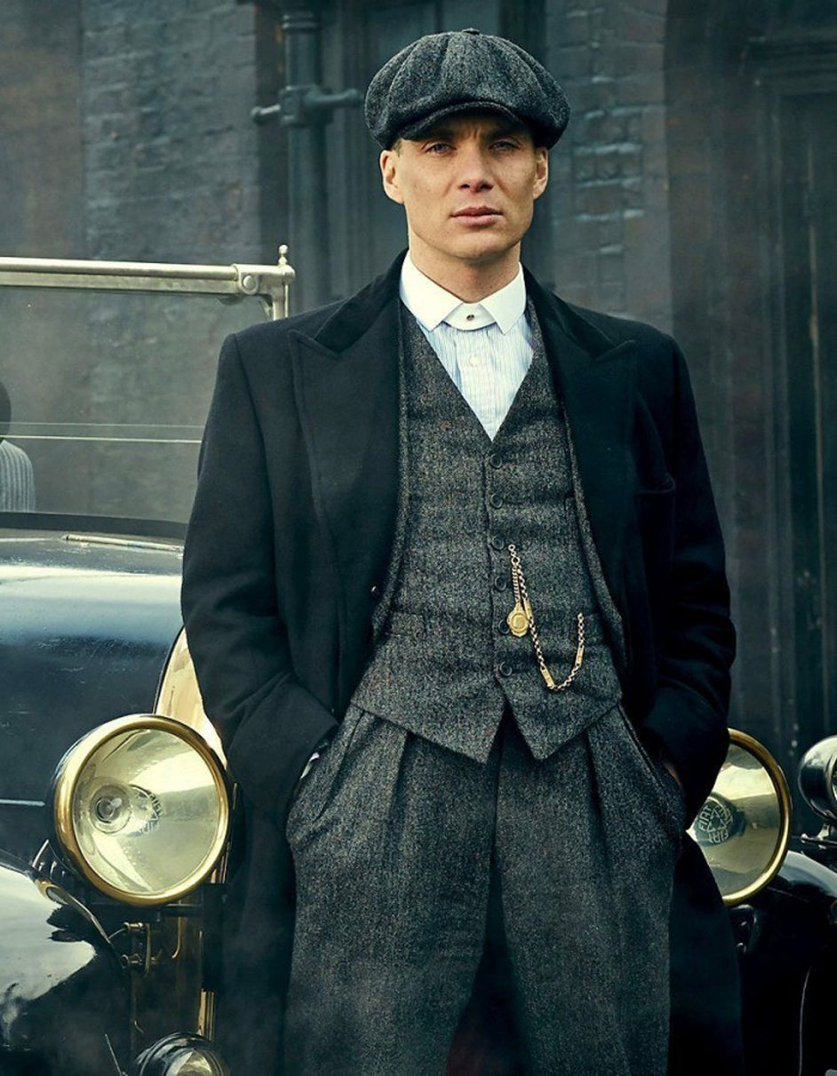thomas shelby grey suit