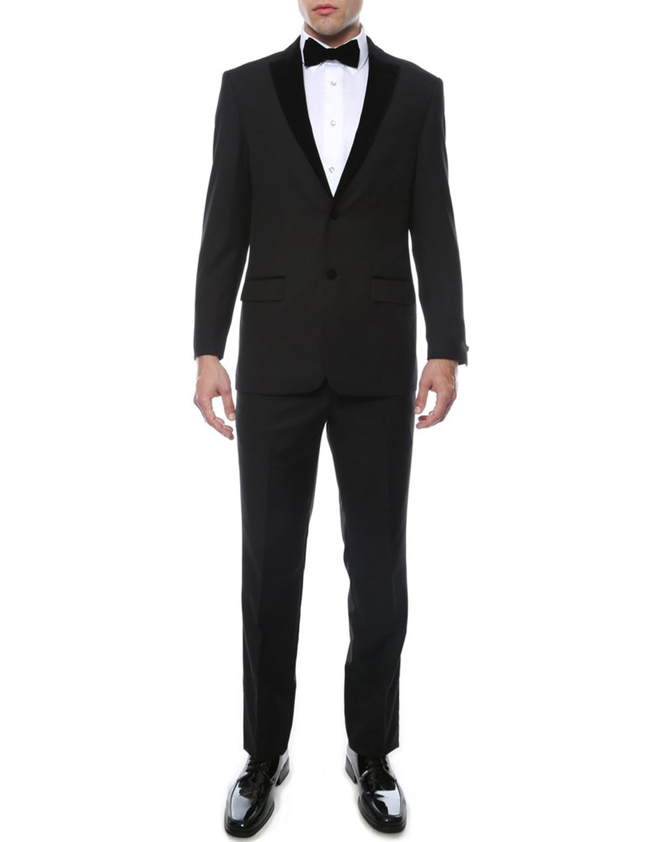 Black Velvet Peak Tuxedo