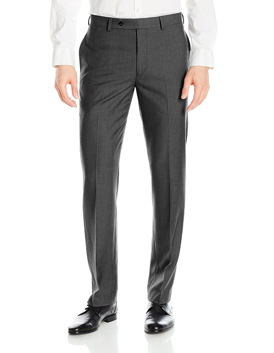 mens-slim-fit-flat-front-dress-pant-charcoal-grey