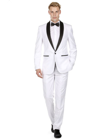 Men's White Tuxedos & Tuxes | MensTuxedoUsa