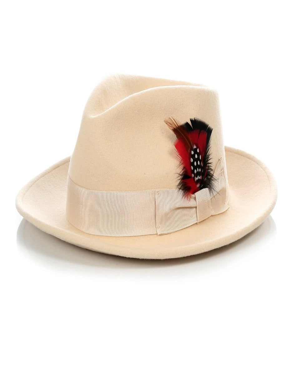 mens hat with light