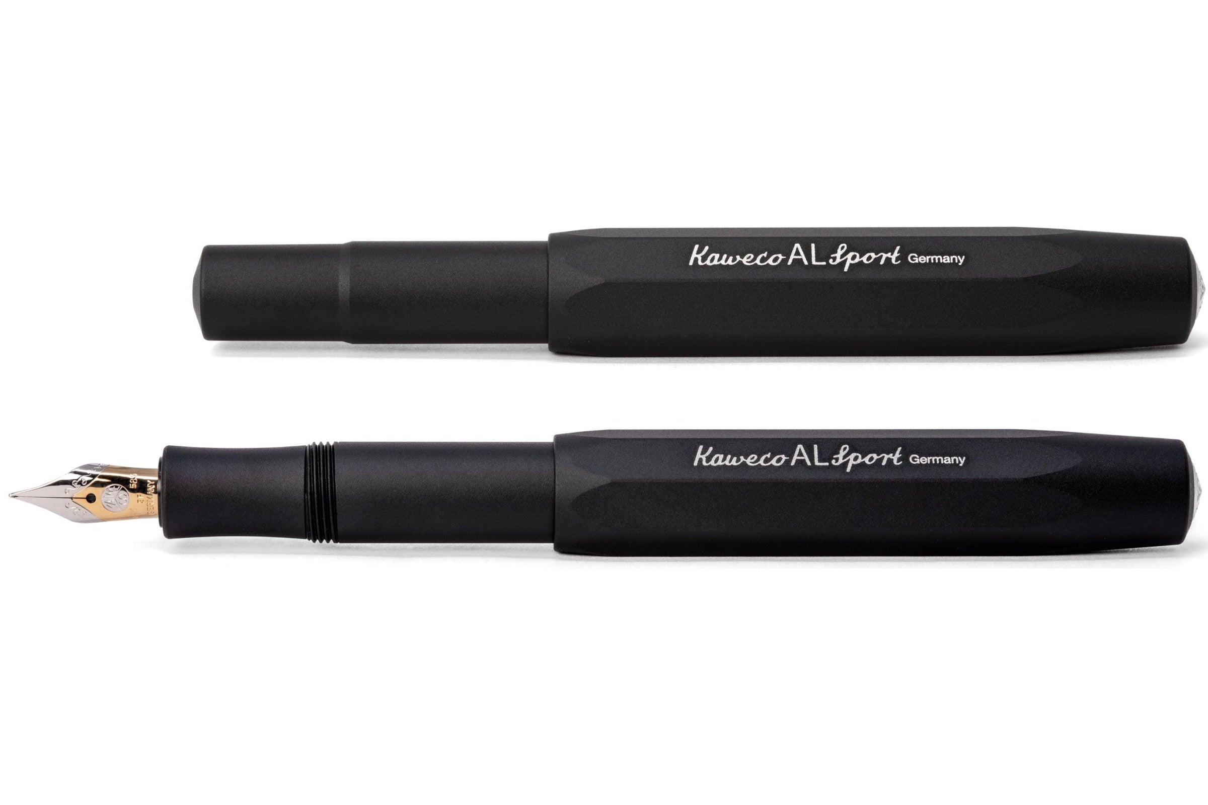 Pijl stil het is mooi Kaweco AL Sport Fountain Pen, Matte Black – St. Louis Art Supply