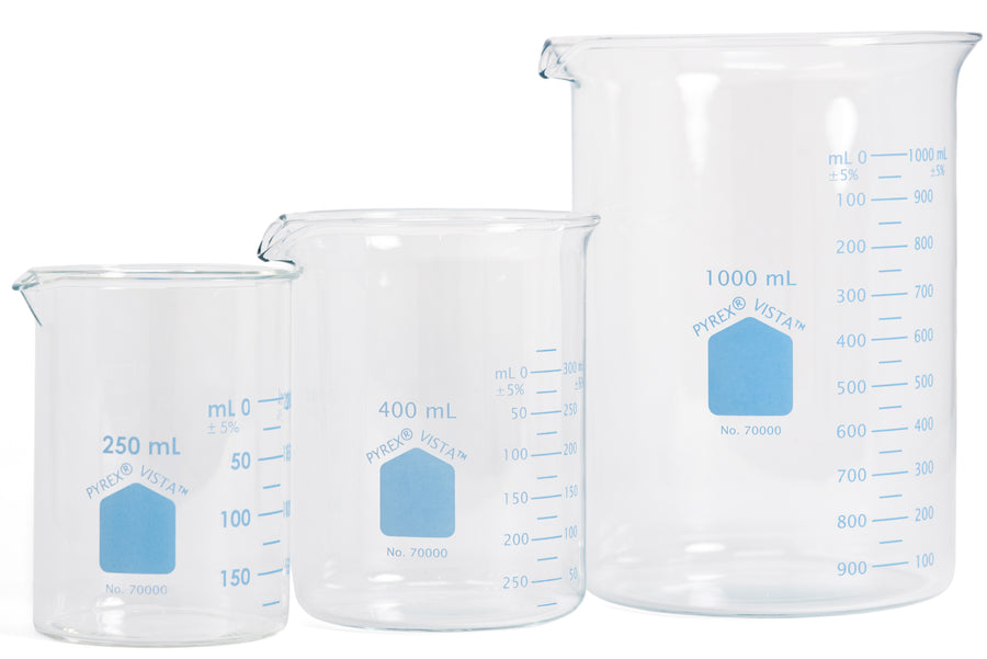 Pyrex Vista Low Form Beaker 1000 Ml St Louis Art Supply