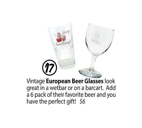 European Beer Glasses
