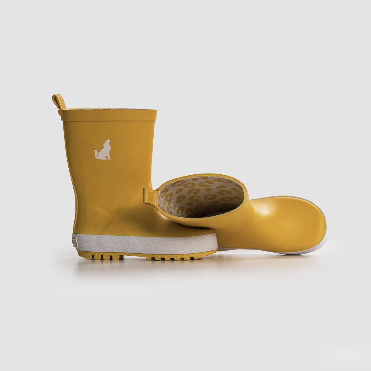 mustard yellow rain boots