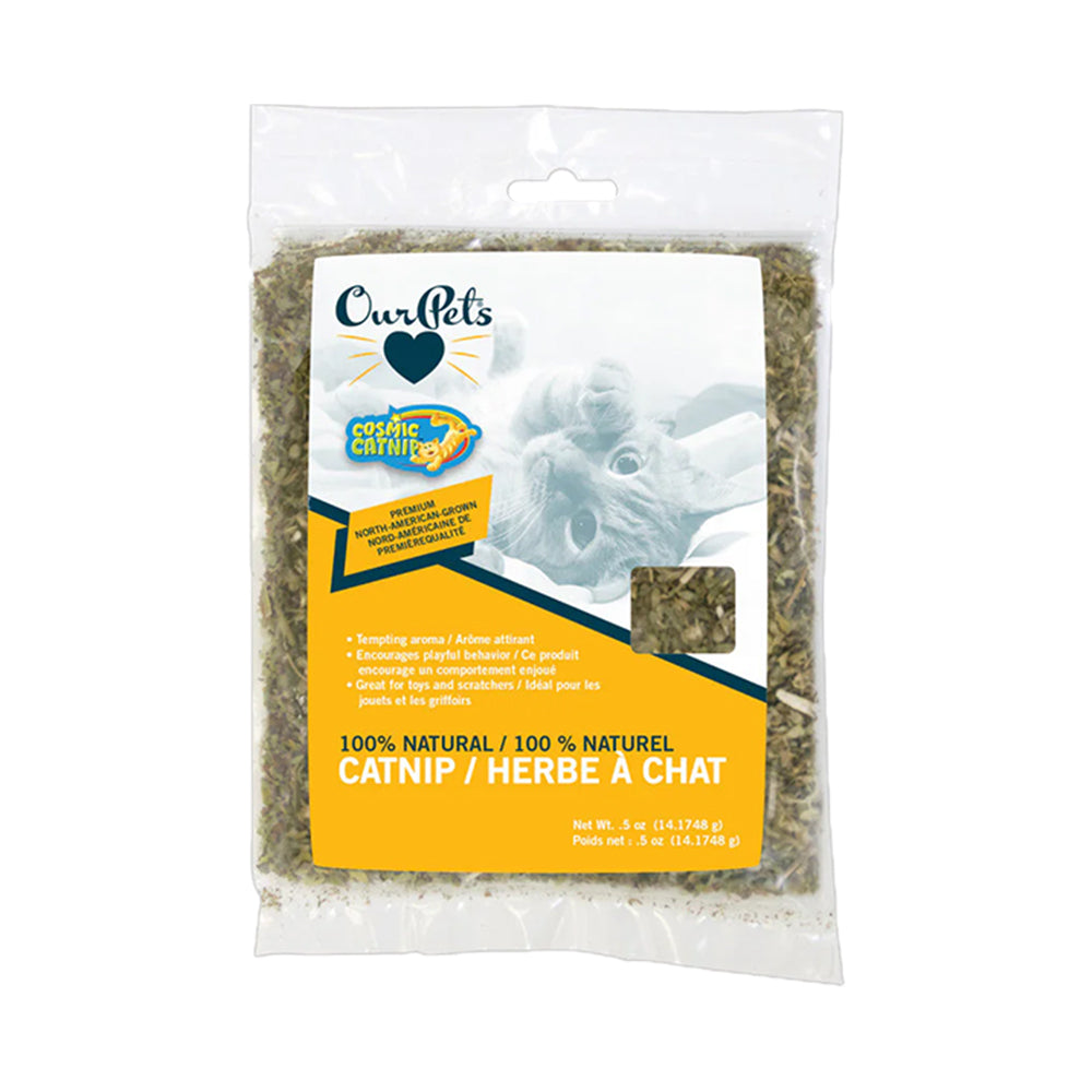 OurPets Cosmic 100% Natural Catnip Bag 0.5-oz