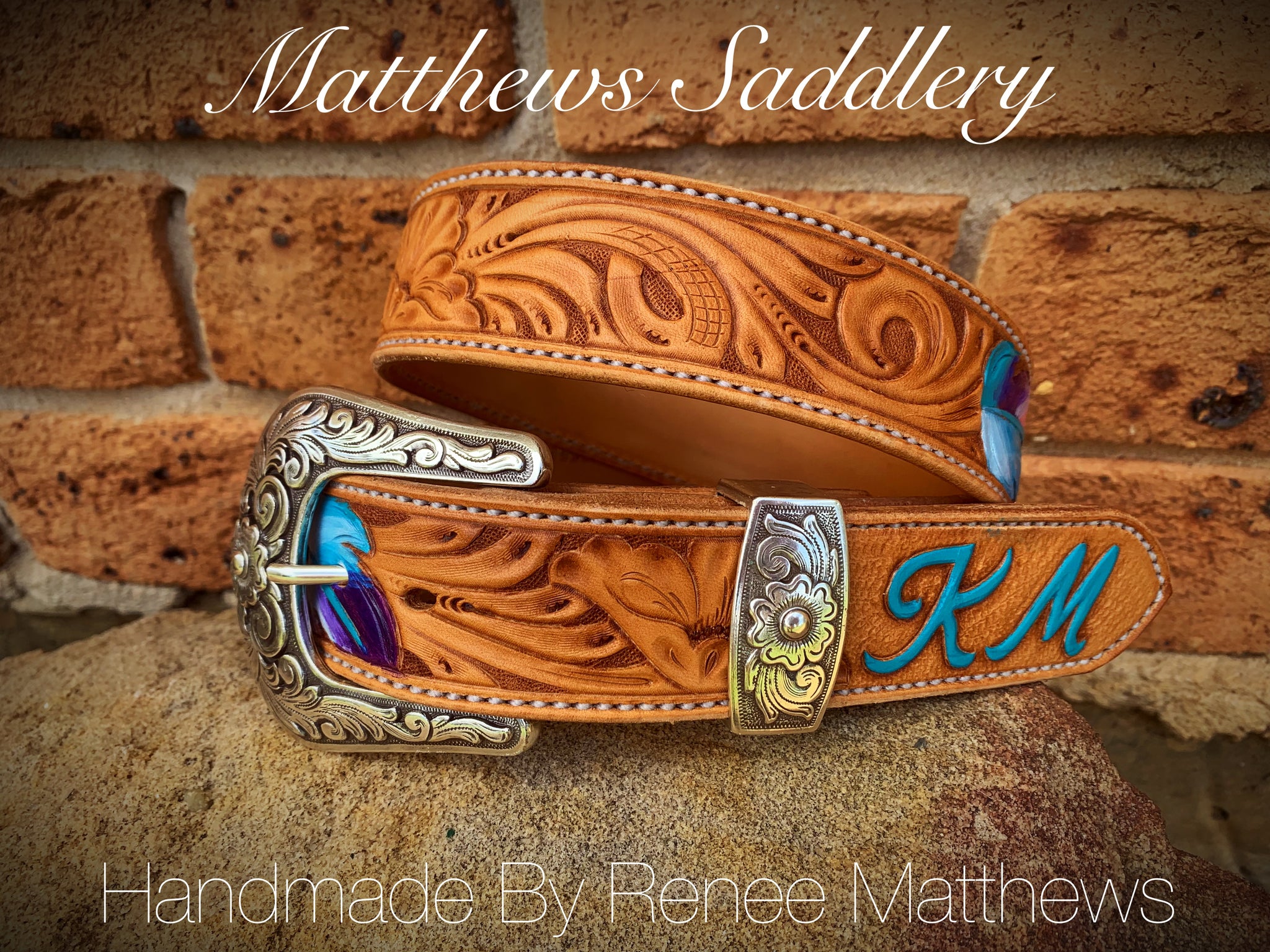 hand carved western belts