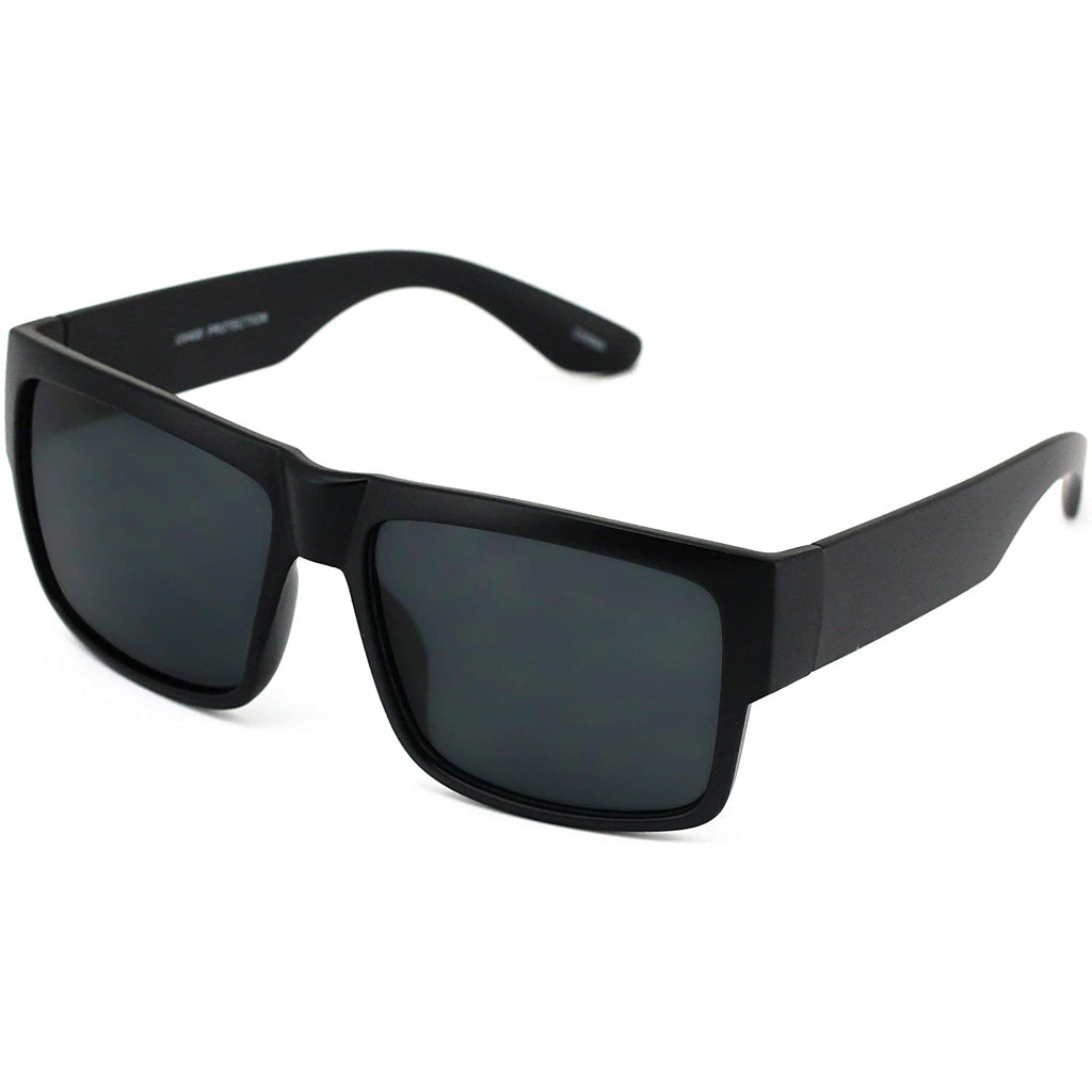 Cholo Large Square Super Dark Gangster Style Sunglasses – Flawless Eyewear