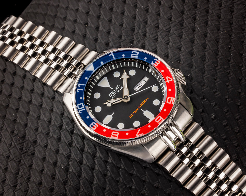 ceramic pepsi bezel skx