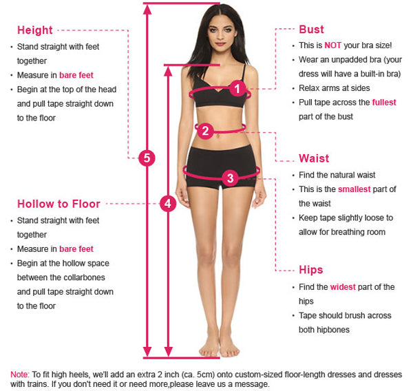 Promnova measuring guide for prom dresses wedding dresses bridesmaid dresses