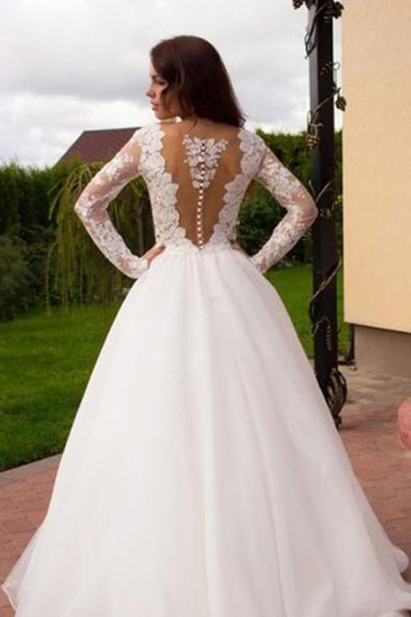 inexpensive long sleeve wedding dresses
